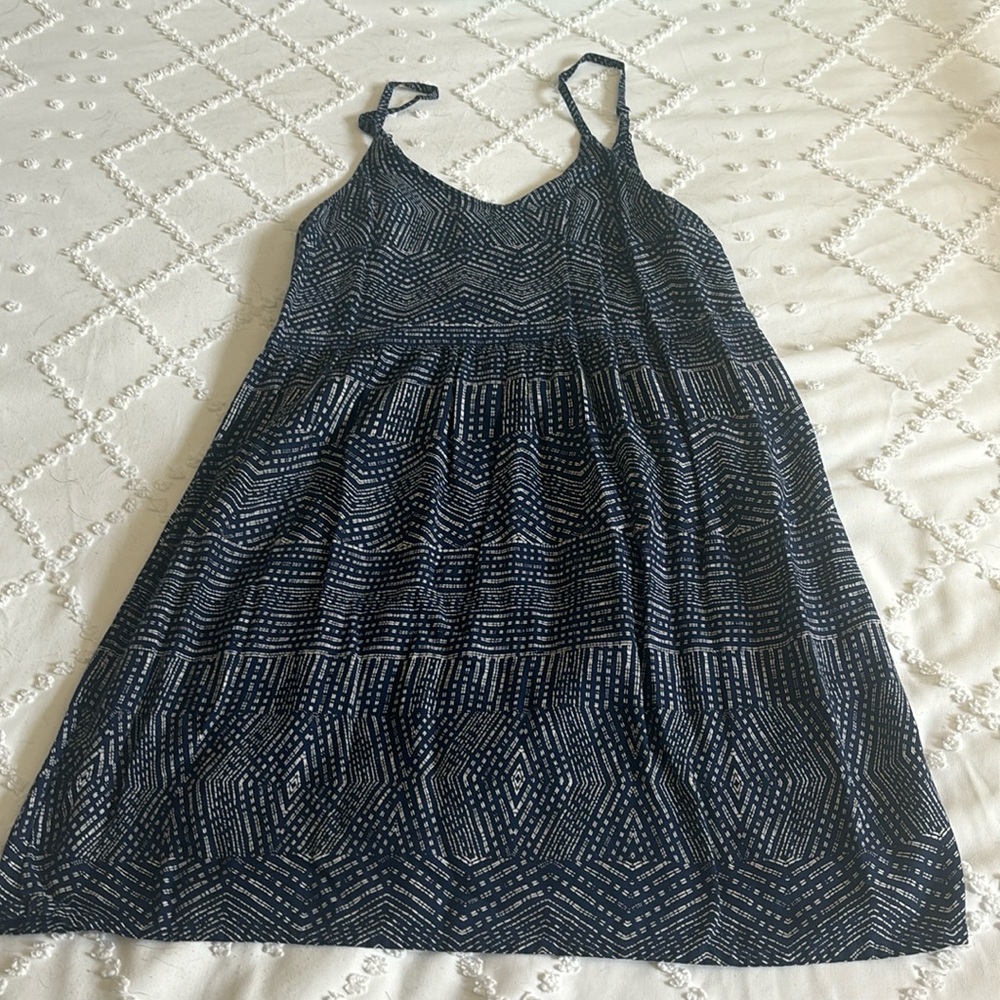 Lulus medium navy spaghetti strap dress